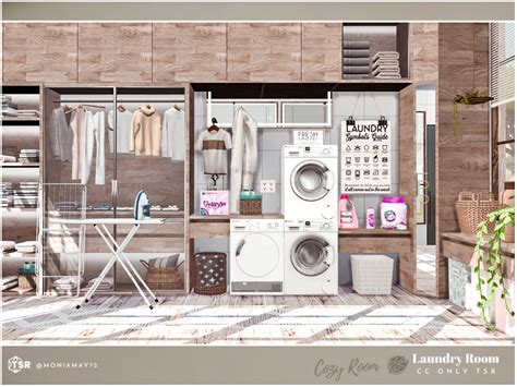 Sims 4 Modern Laundry Room Nina