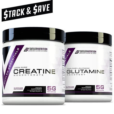 Creatine and Glutamine Stack – JayCutler.com