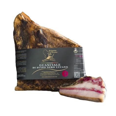 Guanciale Di Suino Nero Lucano Brigante Lucano