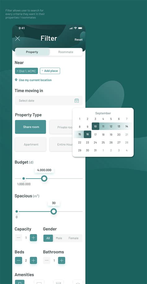 UI/UX - Finding real estate and roommates - Piinest on Behance