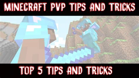 Best 5 Tips Tricks For Great Pvp Skills Minecraft Pvp Youtube