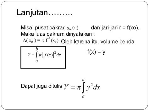 Kalkulus 2 Integral Teknik Informatika Universitas Muhammadiyah Sukabumi