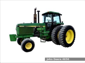 John Deere 4650 row-crop tractor: review and specs - Tractor Specs