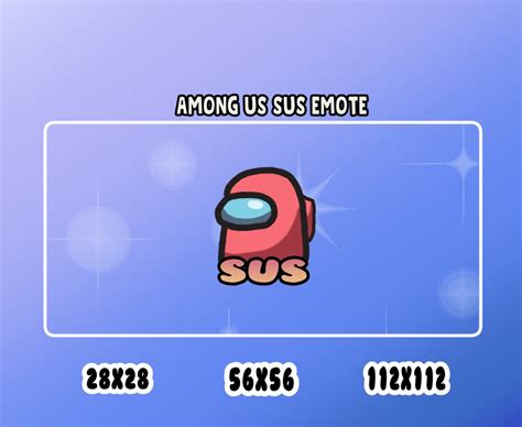 Sus Emote - Etsy