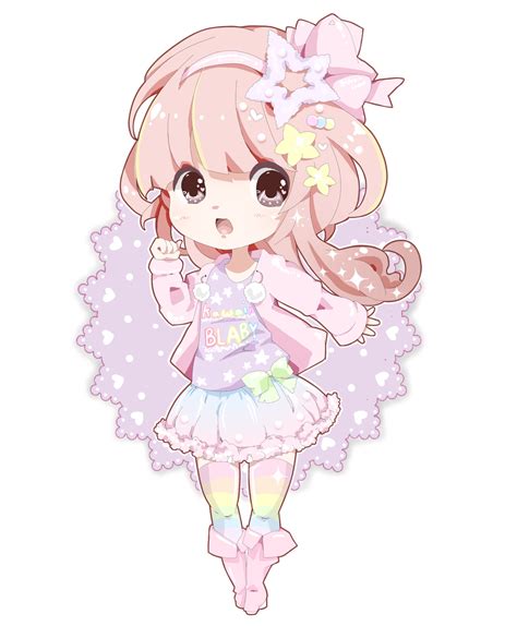 Kawaii Pastel Chibi Wallpapers Wallpaper Cave