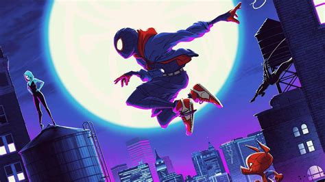 This Cool Spider Man Into The Spider Verse Poster Art From Matt