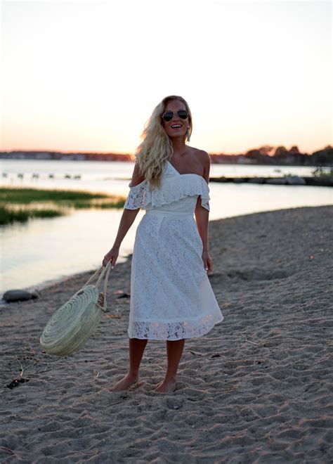 White Lace Dress Style Cusp