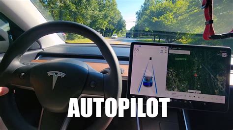 Tesla Model Model Y Autopilot How To Tutorial Auto Steer Auto Drive