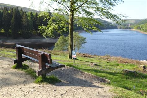 Seat Overlooking Upper Derwent Reservoir Philip Halling Geograph