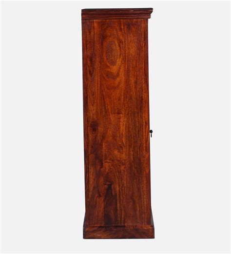 Buy Airavana Sheesham Wood Book Shelf In Honey Oak Finish By Mudramark