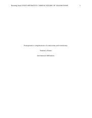 Post-operative complications of craniotomy and craniotomy.docx ...