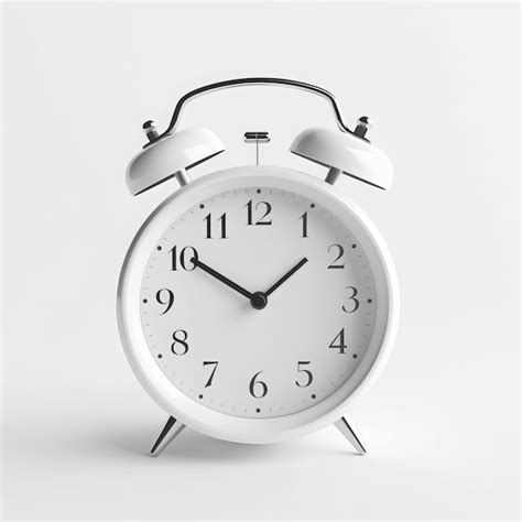 Premium AI Image | A minimalist alarm clock