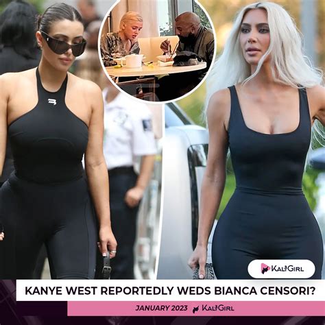 Kanye West Reportedly Weds Yeezy Designer Bianca Censori in Secret ...