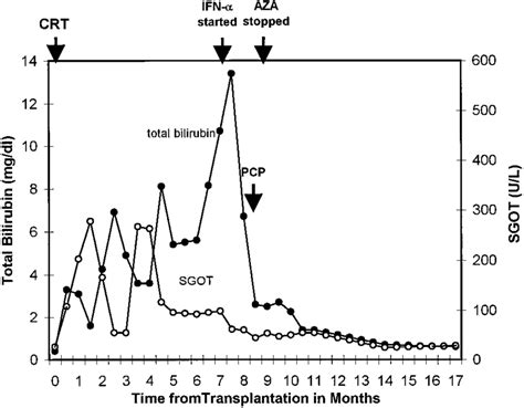 Liver Function Abnormalities In Patient 1 The Total Bilirubin And Download Scientific Diagram