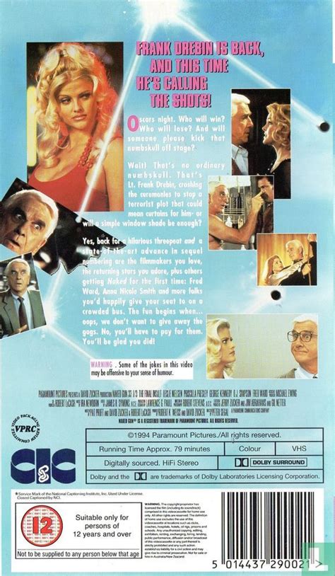 The Naked Gun The Naked Gun VHS Core Global Org