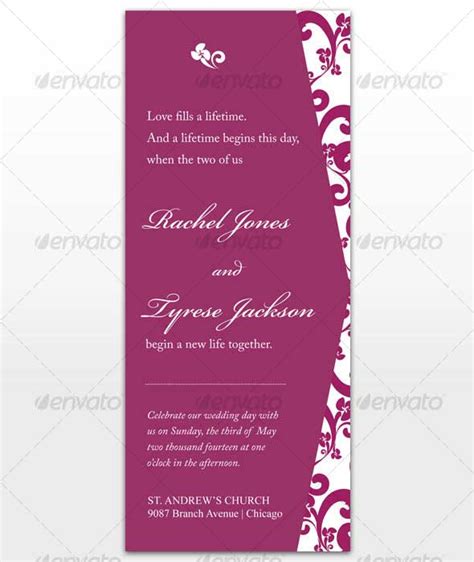 Best Wedding Invitation Psd Templates Designmaz