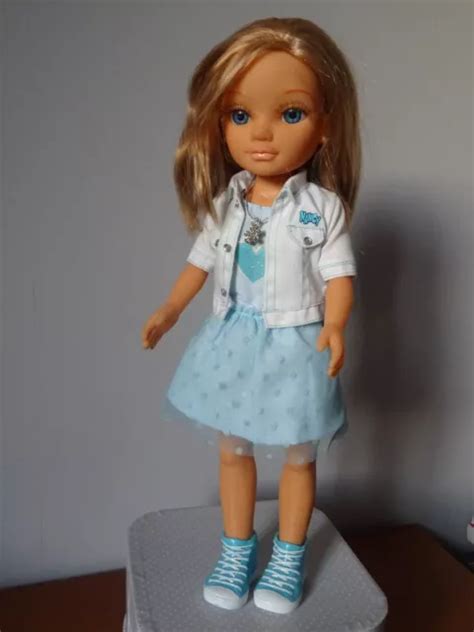 POUPEE NANCY FAMOSA 42 CM BLONDE YEUX BLEUS Gravee T 2939 10 TENUE D ORIGINE EUR 25 00 PicClick FR