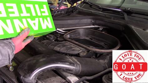 Bmw X Oil Filter And Air Filter Replacement X Youtube