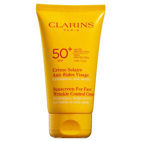 Clarins Sunscreen For Face Wrinkle Control Cream Spf Protetor