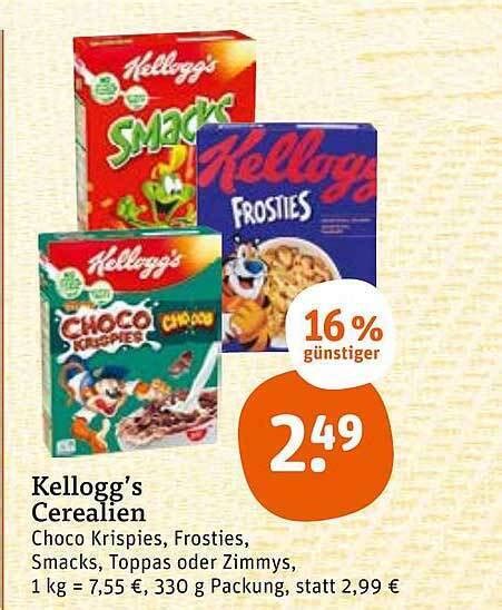 Kellogg S Cerealien Angebot Bei Tegut