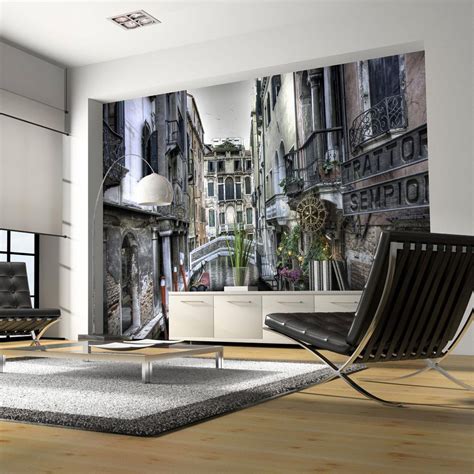 Tiptophomedecor Cityscape Wallpaper Wall Mural Romantic Venice