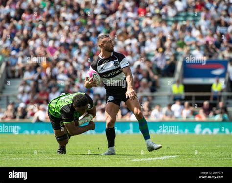 Quade Cooper Of The Barbarians In Action During The Killik Cup Match