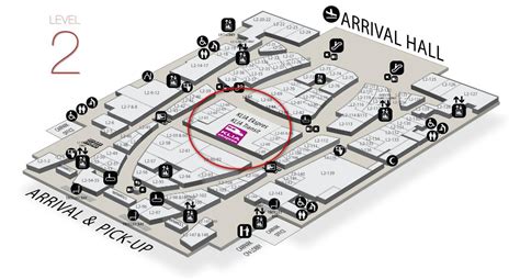 Klia arrival hall map - Klia2 arrival map (Malaysia)