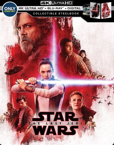 Star Wars Episode Viii The Last Jedi Uhd K Blu Ray Exclusive