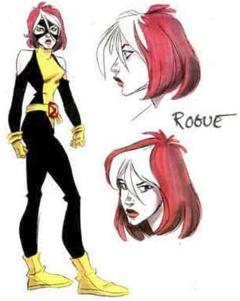 Concept Art X Men Evolution Wiki Fandom Powered By Wikia X Men Evolution Marvel Rogue