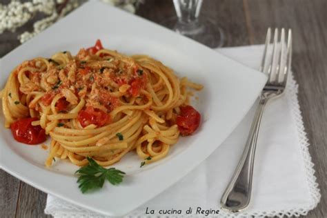 Pasta Alla Polpa Di Granchio E Pomodorini La Cucina Di Regin