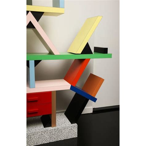 Memphis Collection Carlton Room Dividerbookcase By Ettore Sottsass