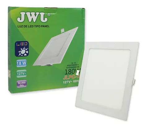 Plaf N Led W Empotrable Cuadrado Slim Luz Blanca Pz Jwj