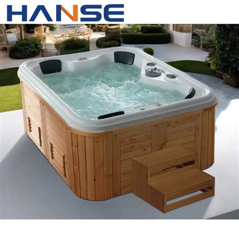 New Acrylic 6 Seats SPA Balboa System Hot Tub Whirlpool Garden Massage SPA Tub Commercial