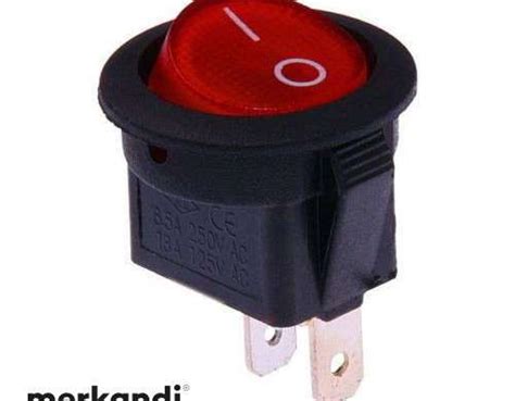 Single Pole Rocker Switch Red Italy New The Wholesale Platform