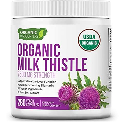 Find The Best Organic Milk Thistle Capsules Reviews Comparison Katynel