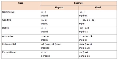 Russian Cases Learn Russian Online