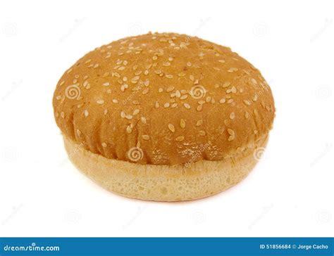 Petit Pain Ou Pain D Hamburger Sur Un Fond Blanc Photo Stock Image Du