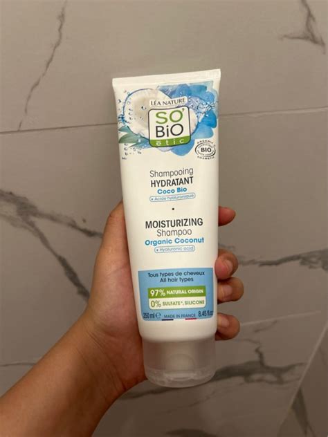 So Bio Tic Moisturizing Shampoo Organic Coconut Ml Inci Beauty