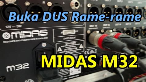 Unboxing Midas M Live Youtube