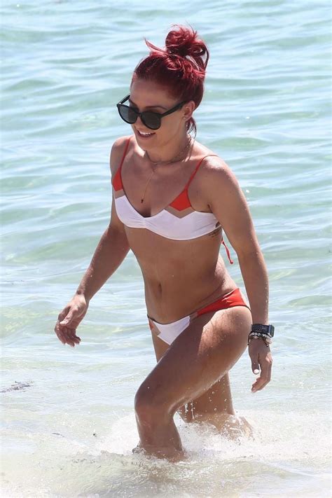 Sharna Burgess â Bikini candids In Miami 1 luvcelebs