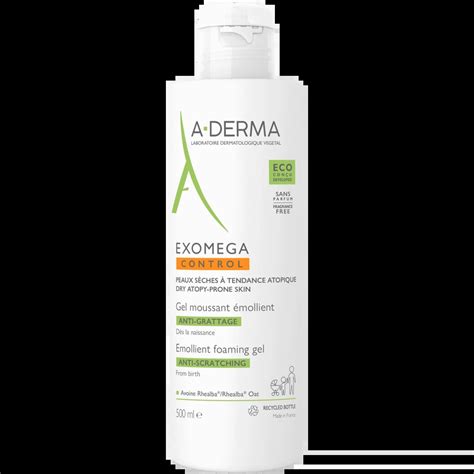 A Derma Exomega Control Foaming Gel 500 Ml Se Her Nicehair Dk