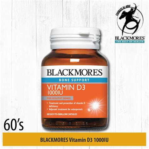 Blackmores Vitamin D3 1000 IU 60 S