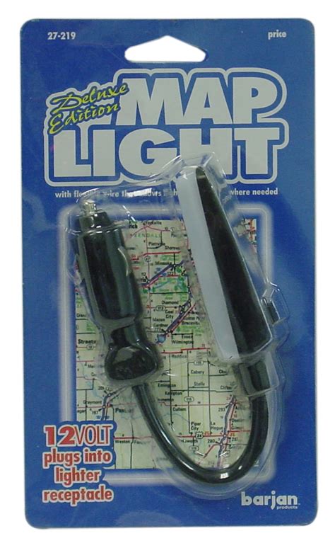 12 Volt Luxury Edition Flex Map Light With Cigarette Plug