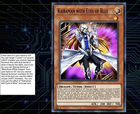 8 Blue Eyes Custom Cards Ryugioh