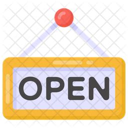 Open Board Icon - Download in Flat Style