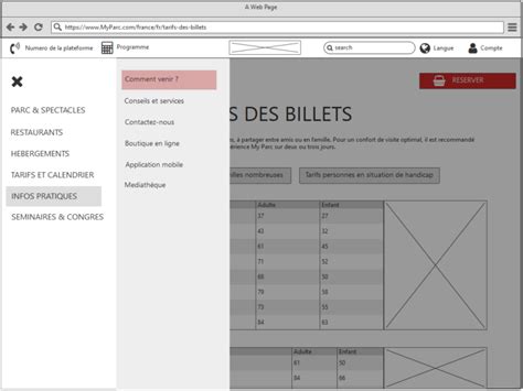 Exercice D Fi Cr Er Un Wireframe Avec Balsamiq