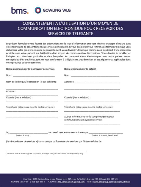 Remplissable En Ligne Consentement A L Utilisation D Un Moyen De