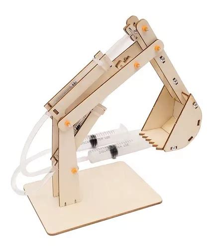 Brazo Robot Excvadadora Hidraulica Para Armar Kit De Ciencia MercadoLibre