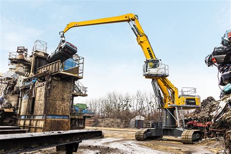 Liebherr Raupen Umschlagmaschinen