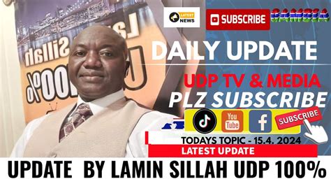 Update By Lamin Sillah Udp Youtube